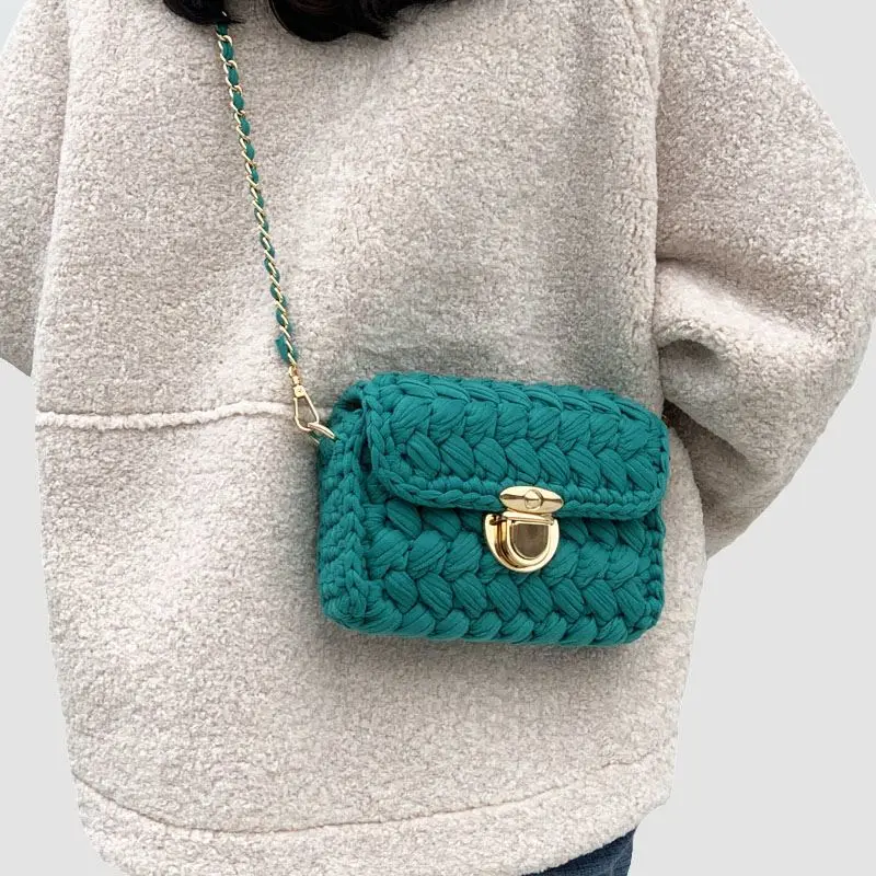 Wool Woven Shoulder Bag Bag Diy Handbag Self-woven Wide Shoulder Strap Crochet Bag Diy Homemade Handmade Gifts
Wool Woven Shoulder Bag Bag Diy Handbag Self-woven Wide Shoulder Strap Crochet Bag Diy Homemade Handmade Gifts
