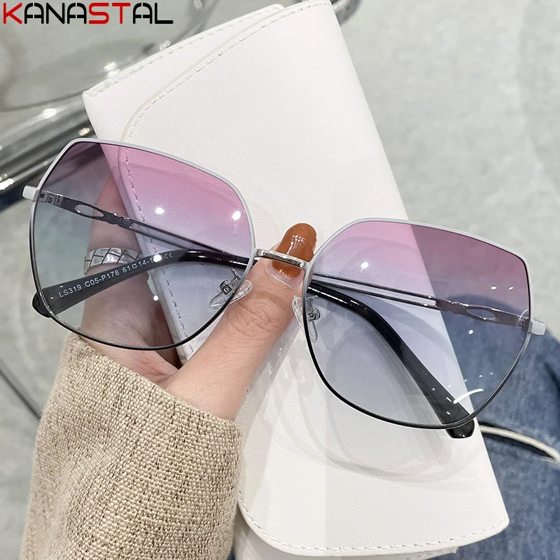 Women Sexy Polarized Sunglasses Fashion Gradient Sun Glasses Metal Eyeglasses Frames Camping Travel Beach Eyewear Men Leisure
Women Sexy Polarized Sunglasses Fashion Gradient Sun Glasses Metal Eyeglasses Frames Camping Travel Beach Eyewear Men Leisure