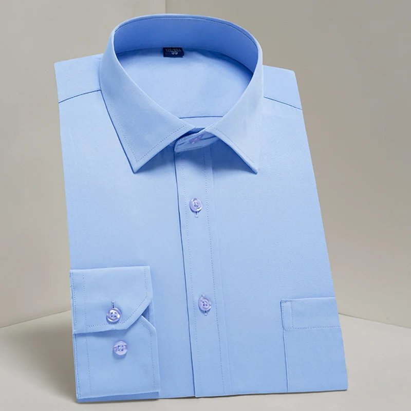 New Men's Business Dress Shirt Square Collar Long Sleeved Solid Twill/plain/striped with Chest Pocekt
New Men's Business Dress Shirt Square Collar Long Sleeved Solid Twill/plain/striped with Chest Pocekt