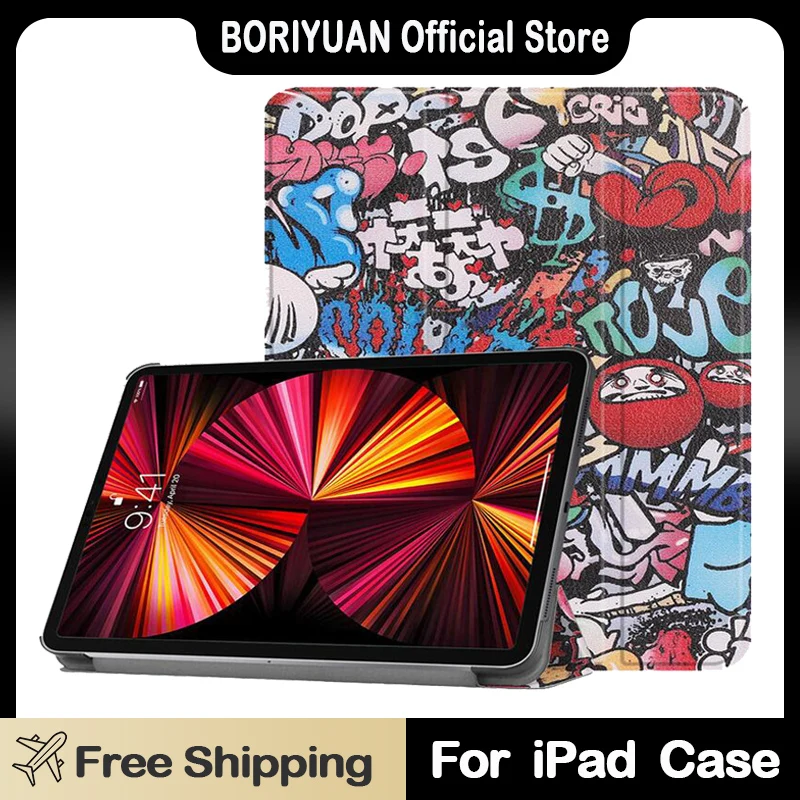 Cartoon Tablet Case for iPad 9 7th 8th 10.2 Pro 11 2021 10.5 Air 3 2019 10.9 Air 4 2020 9.7 Mini 6 5 Case Trifold Stand Cover
Cartoon Tablet Case for iPad 9 7th 8th 10.2 Pro 11 2021 10.5 Air 3 2019 10.9 Air 4 2020 9.7 Mini 6 5 Case Trifold Stand Cover