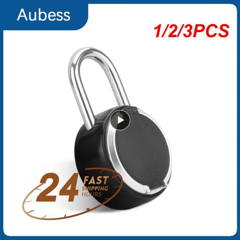 1/2/3PCS Tuya Smart Fingerprint Padlock Zinc Alloy Smart Biometric Thumbprint Door Padlocks USB Rechargeable Keyless Smartlife
1/2/3PCS Tuya Smart Fingerprint Padlock Zinc Alloy Smart Biometric Thumbprint Door Padlocks USB Rechargeable Keyless Smartlife