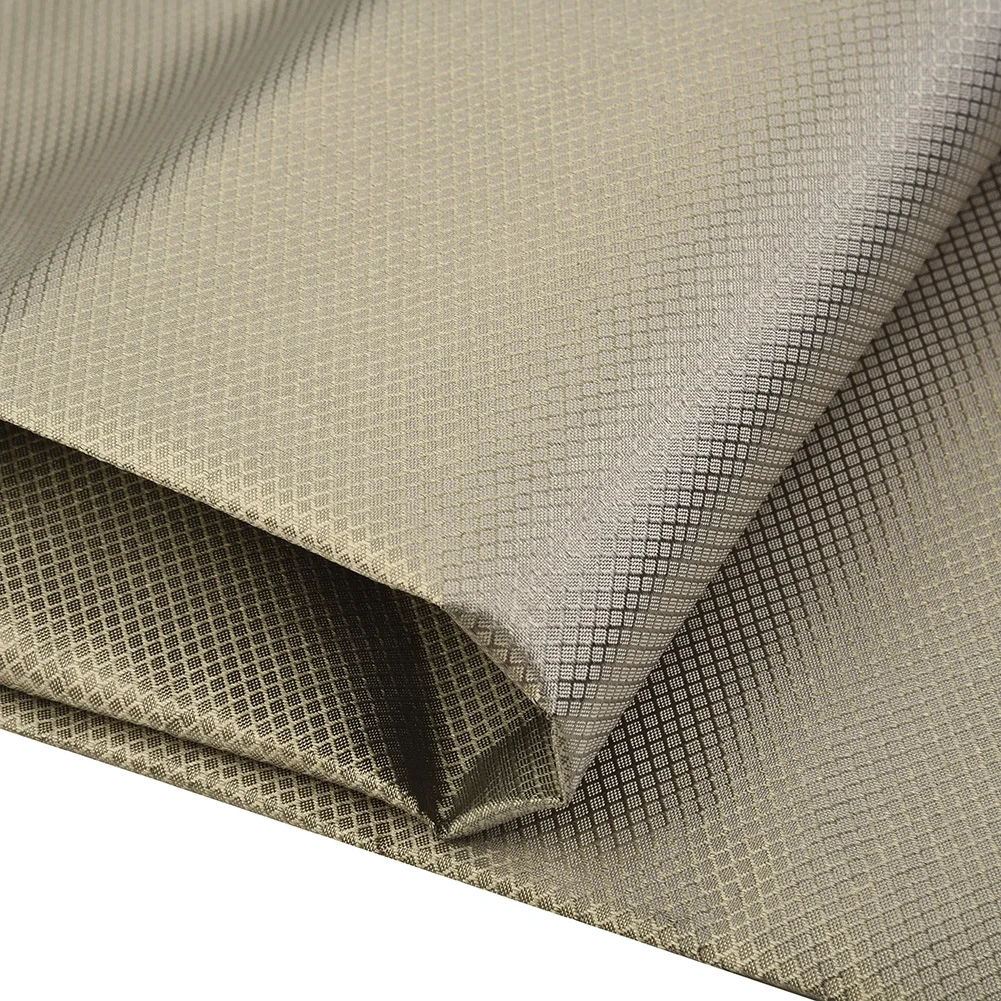 

RFID Grid Conductive Fabric EMF EMI RF RFID Shielding Anti Radiation Protection 5G Wifi Blocking Fabric Protective Cloth Fabric