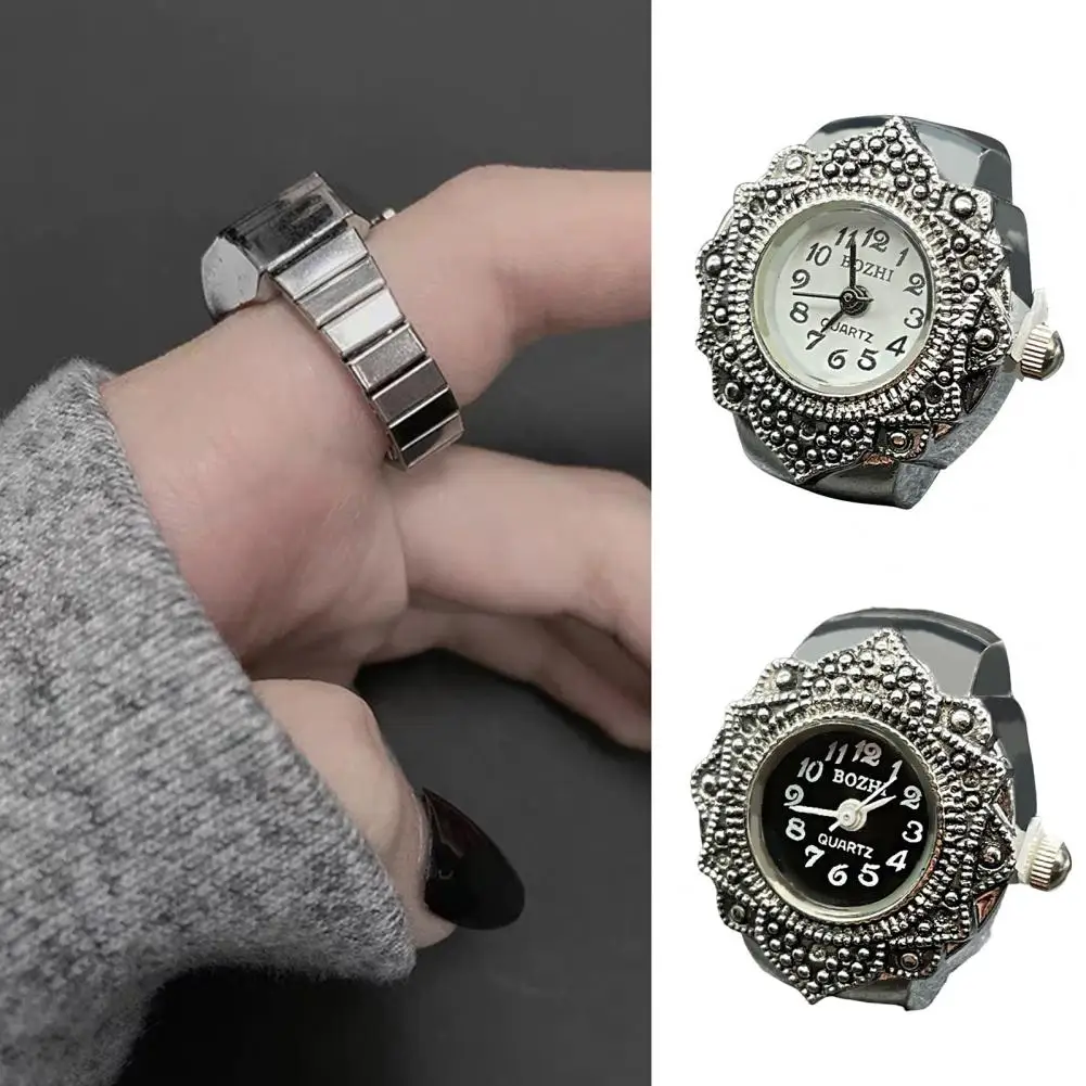 1PCS Lady Finger Ring Couple Ring Inlaid Rhinestone Valentine Gift Alloy Fashion Quartz Watch Lover Ring Jewelry Accessory 
1PCS Lady Finger Ring Couple Ring Inlaid Rhinestone Valentine Gift Alloy Fashion Quartz Watch Lover Ring Jewelry Accessory