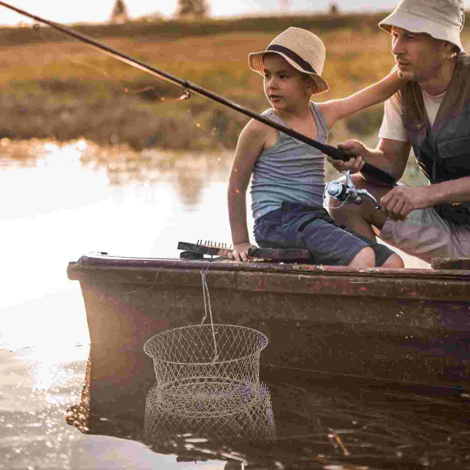 Large Capacity Large Capacity Fish Net Wear-resistant Fishing Catch Netting Basket Equipment Catching Mesh
Large Capacity Large Capacity Fish Net Wear-resistant Fishing Catch Netting Basket Equipment Catching Mesh