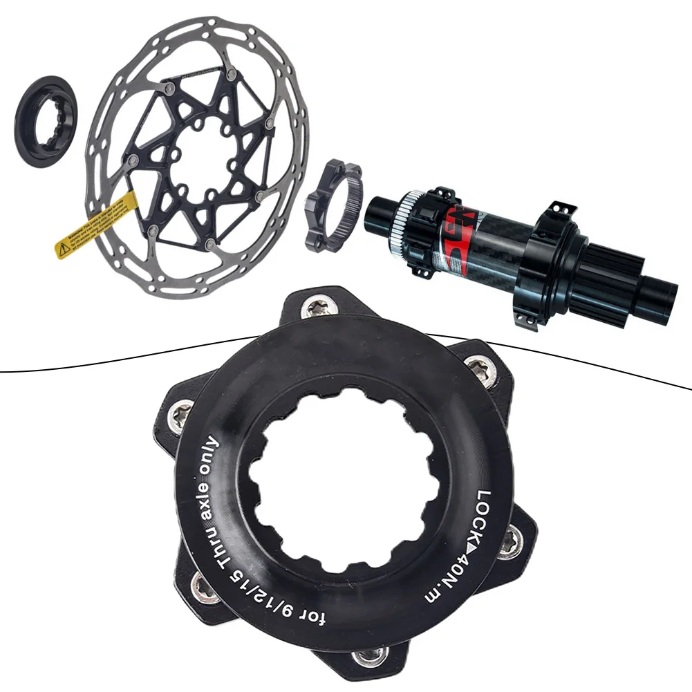 Hub Center Lock Bicycle Disc Adapter 44mm Diameter Black To 6-hole Disc Rotor 1PC Durable And Practical High Performance
Hub Center Lock Bicycle Disc Adapter 44mm Diameter Black To 6-hole Disc Rotor 1PC Durable And Practical High Performance