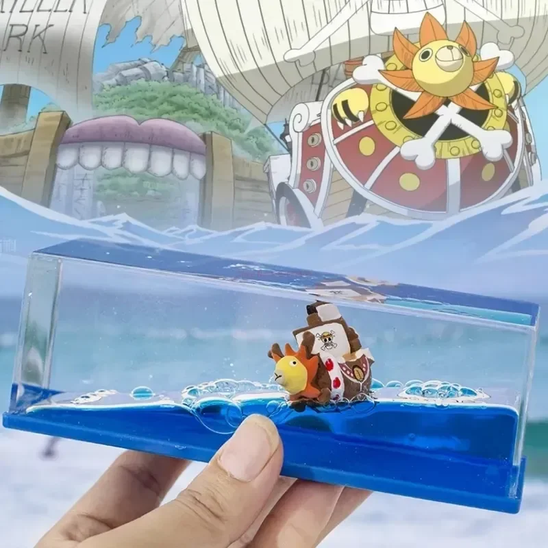 New One Piece 3d Ship Fluid Drift Bottle Thousand Sunny Ship Going Merry Boat Black Pearl Boat House Decoration Christmas Gifts
New One Piece 3d Ship Fluid Drift Bottle Thousand Sunny Ship Going Merry Boat Black Pearl Boat House Decoration Christmas Gifts