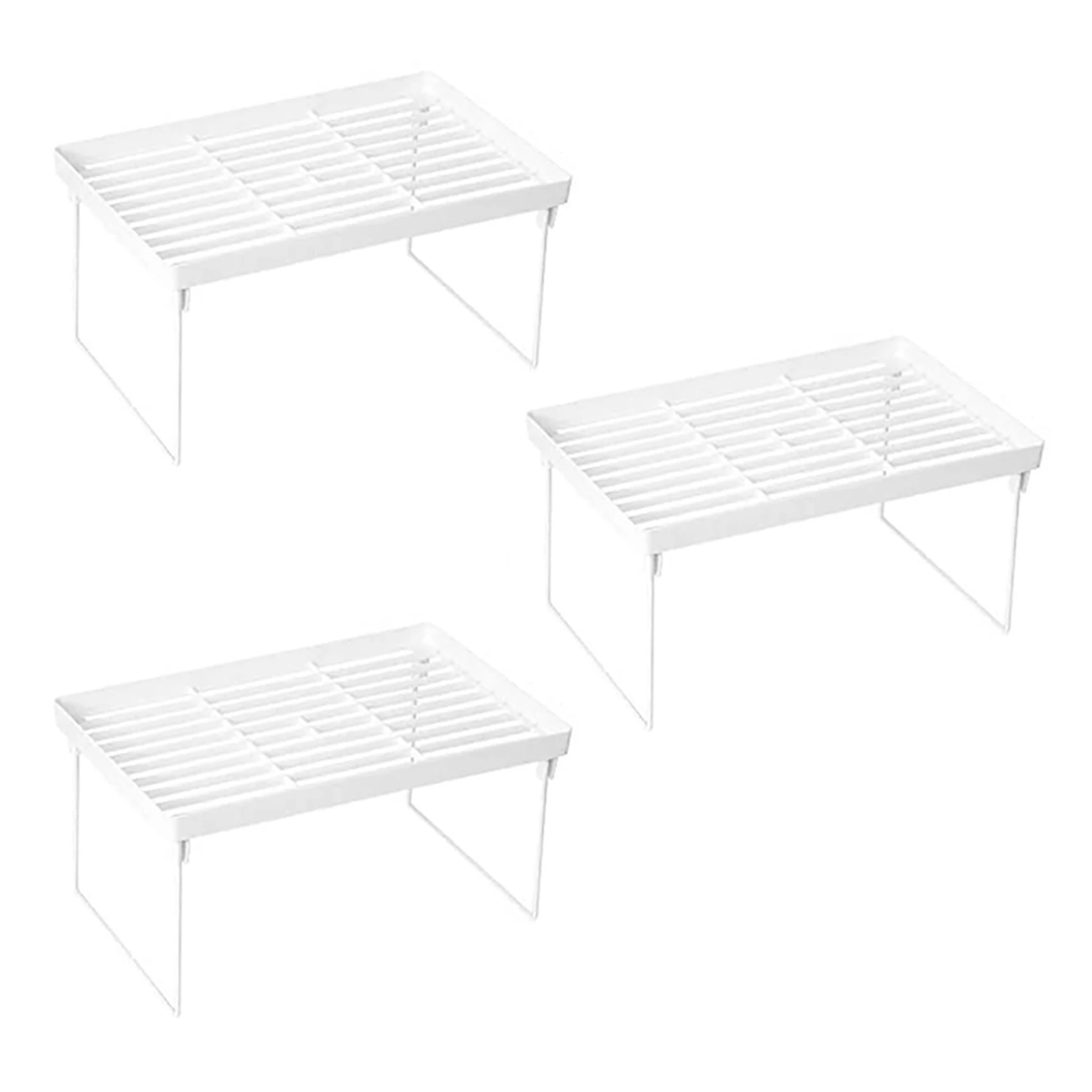 3X Stacking Cabinet Shelf Rack Steel Metal Leg - Cupboard Plate Dish Counter & Pantry Organizer Organization-Kitchen
3X Stacking Cabinet Shelf Rack Steel Metal Leg - Cupboard Plate Dish Counter & Pantry Organizer Organization-Kitchen