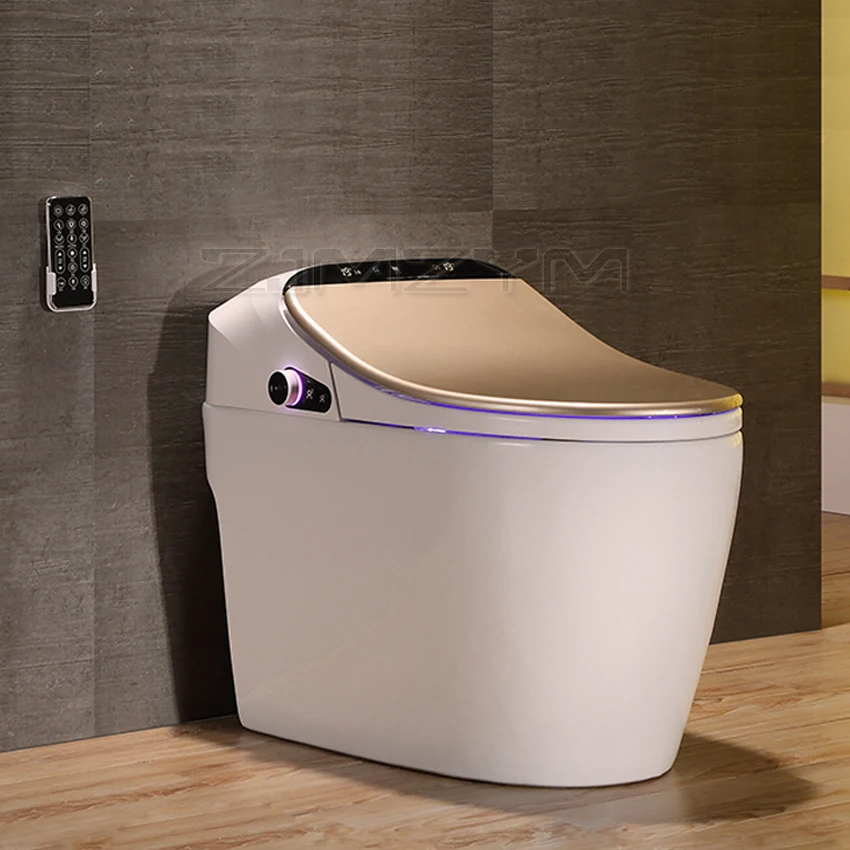 Intelligent Voice Instant Heating Toilet No Water Pressure Limit, Ceramic+ABS Cover Automatic Lid-opening Toilets
Intelligent Voice Instant Heating Toilet No Water Pressure Limit, Ceramic+ABS Cover Automatic Lid-opening Toilets