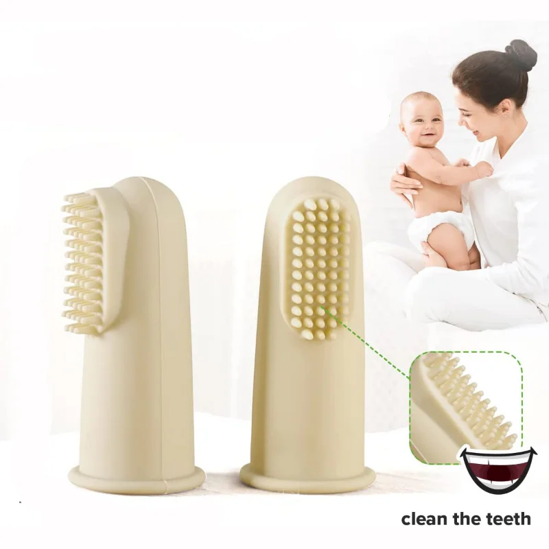Baby Toothbrush Children 360 Degree Soft Finger Child Toothbrush Teethers Brush Silicone Kids Teeth Oral Care Cleaning
Baby Toothbrush Children 360 Degree Soft Finger Child Toothbrush Teethers Brush Silicone Kids Teeth Oral Care Cleaning