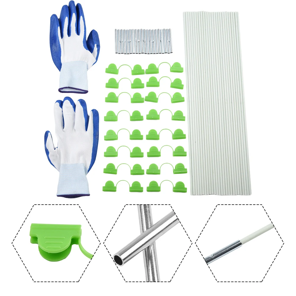 1set DIY Plant Support Garden Stake Fiberglass Support Hoops Frame Greenhouse Hoops For Garden Farm Agriculture
1set DIY Plant Support Garden Stake Fiberglass Support Hoops Frame Greenhouse Hoops For Garden Farm Agriculture