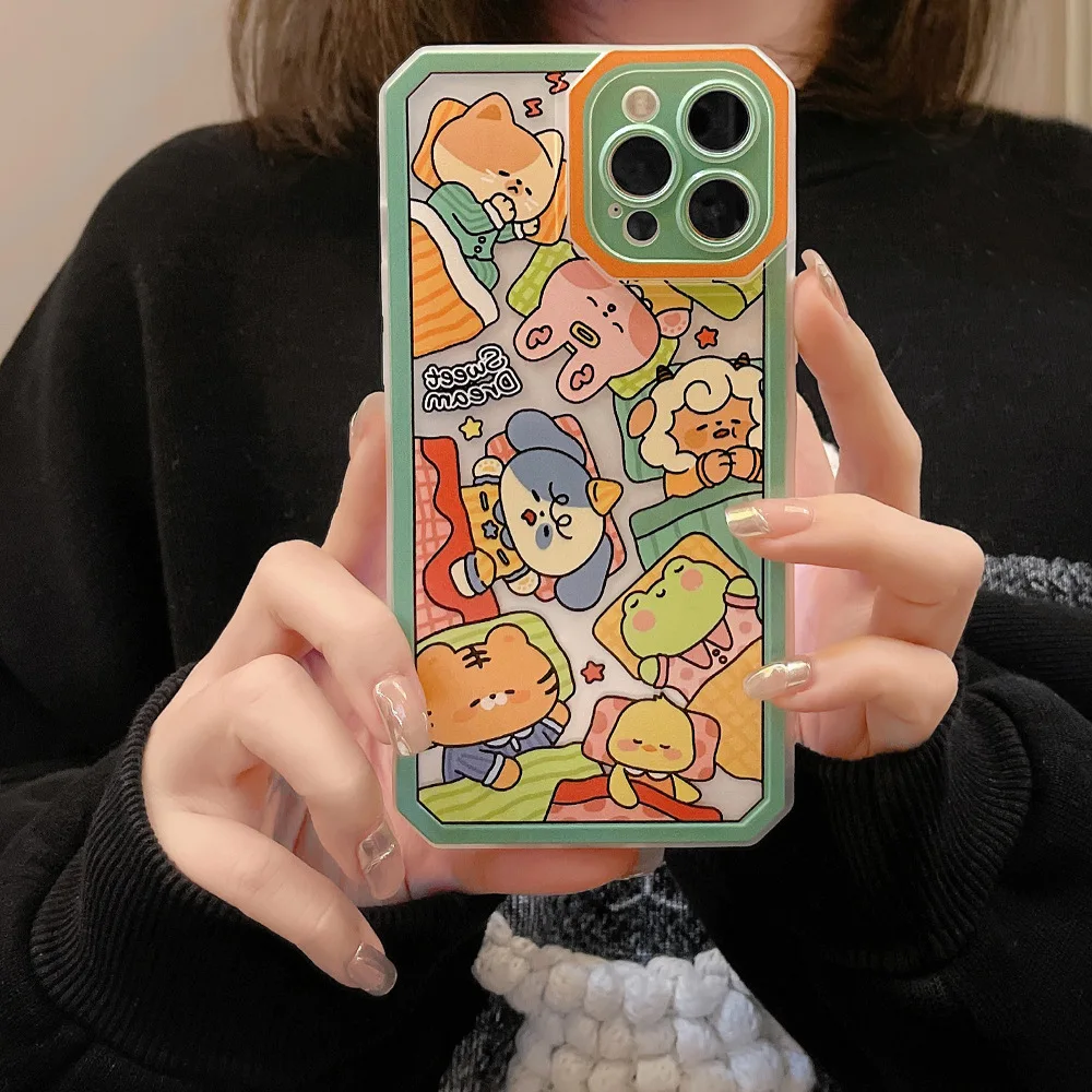 New Frosted Cute Cartoon Phone Case for iPhone13 12 11 Pro Max Mini Xs 7 8 P Xr Shockproof Soft Case
New Frosted Cute Cartoon Phone Case for iPhone13 12 11 Pro Max Mini Xs 7 8 P Xr Shockproof Soft Case
