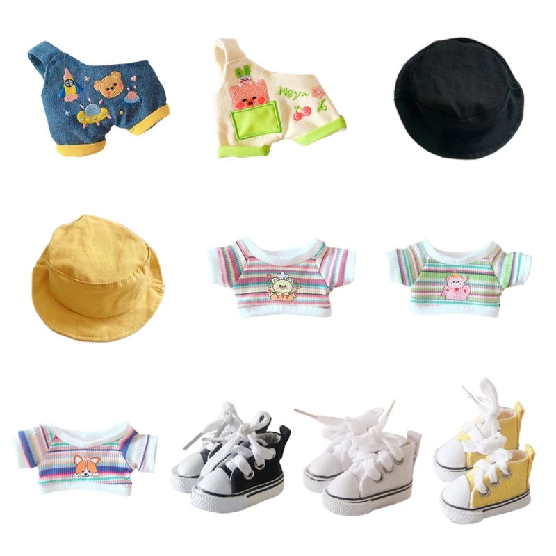 20cm Doll’s Overalls/Shoes/Hat/Shirt Changeable Miniature Dolls Accessories Toddlers Gift Handmade Doll for Pretend Play A2UB
20cm Doll’s Overalls/Shoes/Hat/Shirt Changeable Miniature Dolls Accessories Toddlers Gift Handmade Doll for Pretend Play A2UB
