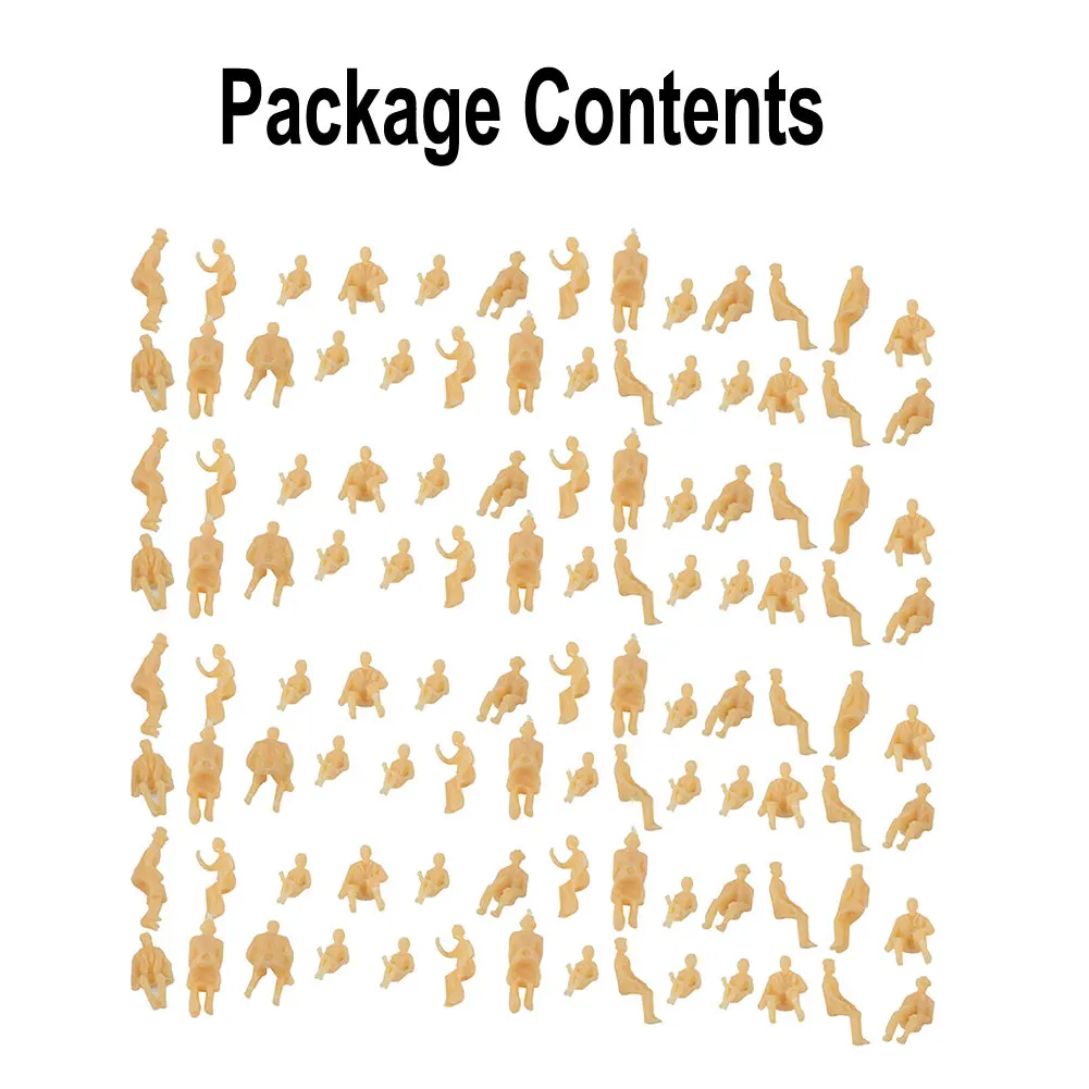 100pcs All Seated Figures O Scale 1:48 Unpainted People Model Railway Model Railroads Perfect For Railway & Building Layout
100pcs All Seated Figures O Scale 1:48 Unpainted People Model Railway Model Railroads Perfect For Railway & Building Layout