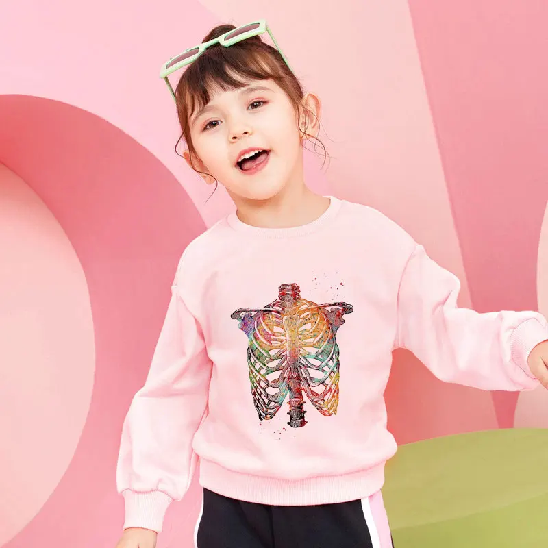 New Arrivals Fashion Girls Funny T-shirt Flower-girl Skull Bone Clothes Child Long Sleeve Tshirt Top Tee Baby Girl Round Neck
New Arrivals Fashion Girls Funny T-shirt Flower-girl Skull Bone Clothes Child Long Sleeve Tshirt Top Tee Baby Girl Round Neck