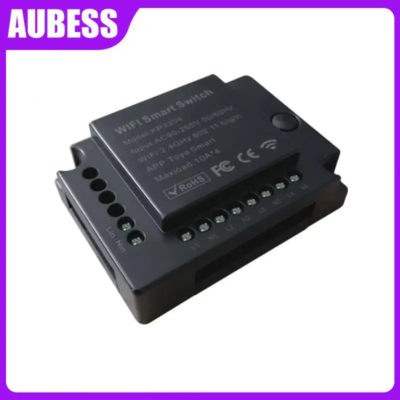 Wireless Controller Smart Life Diy Light Switch Module 4 Gang Wireless Remote Control Universal Breaker Tuya Smart Switch 433mhz
Wireless Controller Smart Life Diy Light Switch Module 4 Gang Wireless Remote Control Universal Breaker Tuya Smart Switch 433mhz