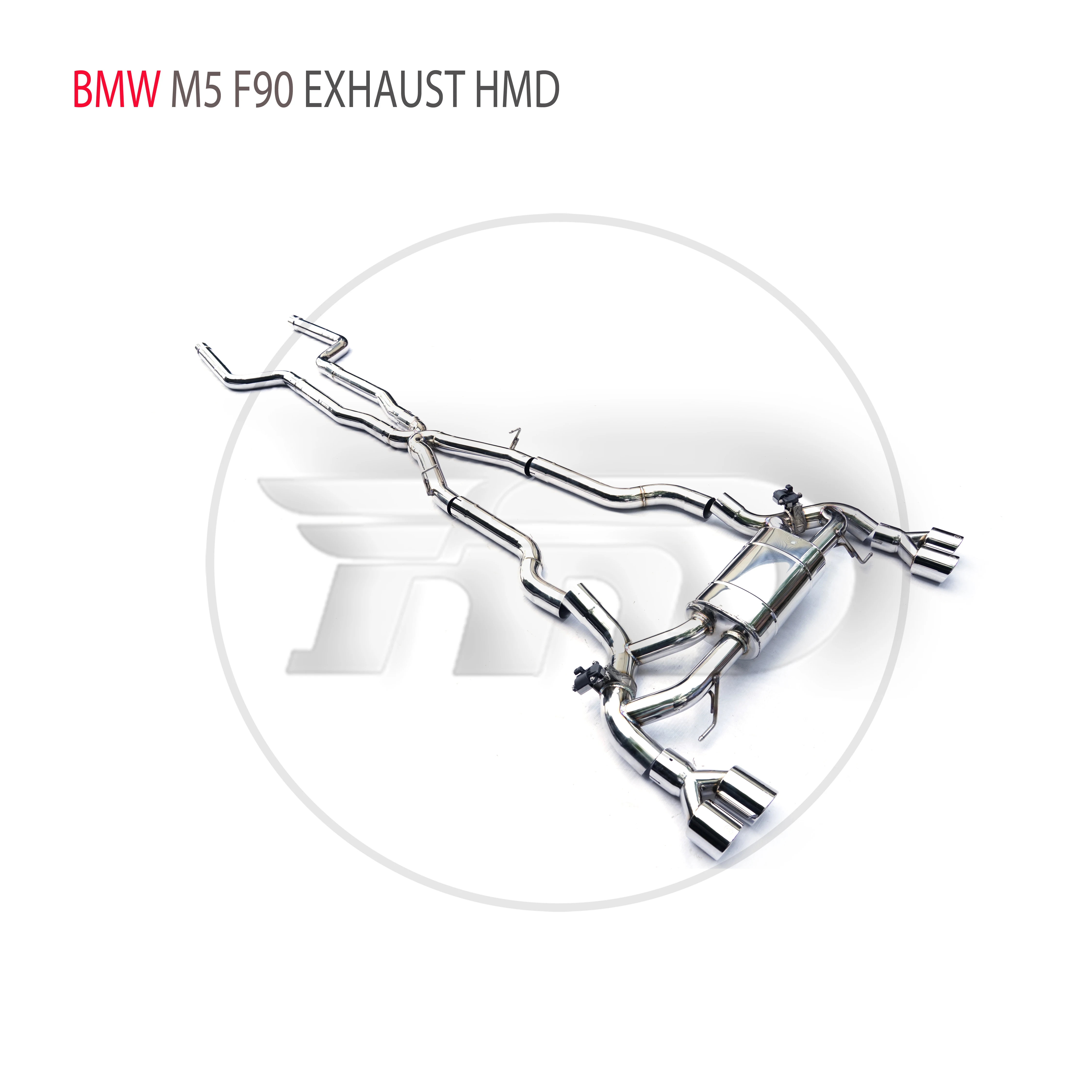 HMD Stainless Steel Exhaust System Performance Catback For BMW M5 F90 Auto Modification Electronic Valve Muffler
HMD Stainless Steel Exhaust System Performance Catback For BMW M5 F90 Auto Modification Electronic Valve Muffler