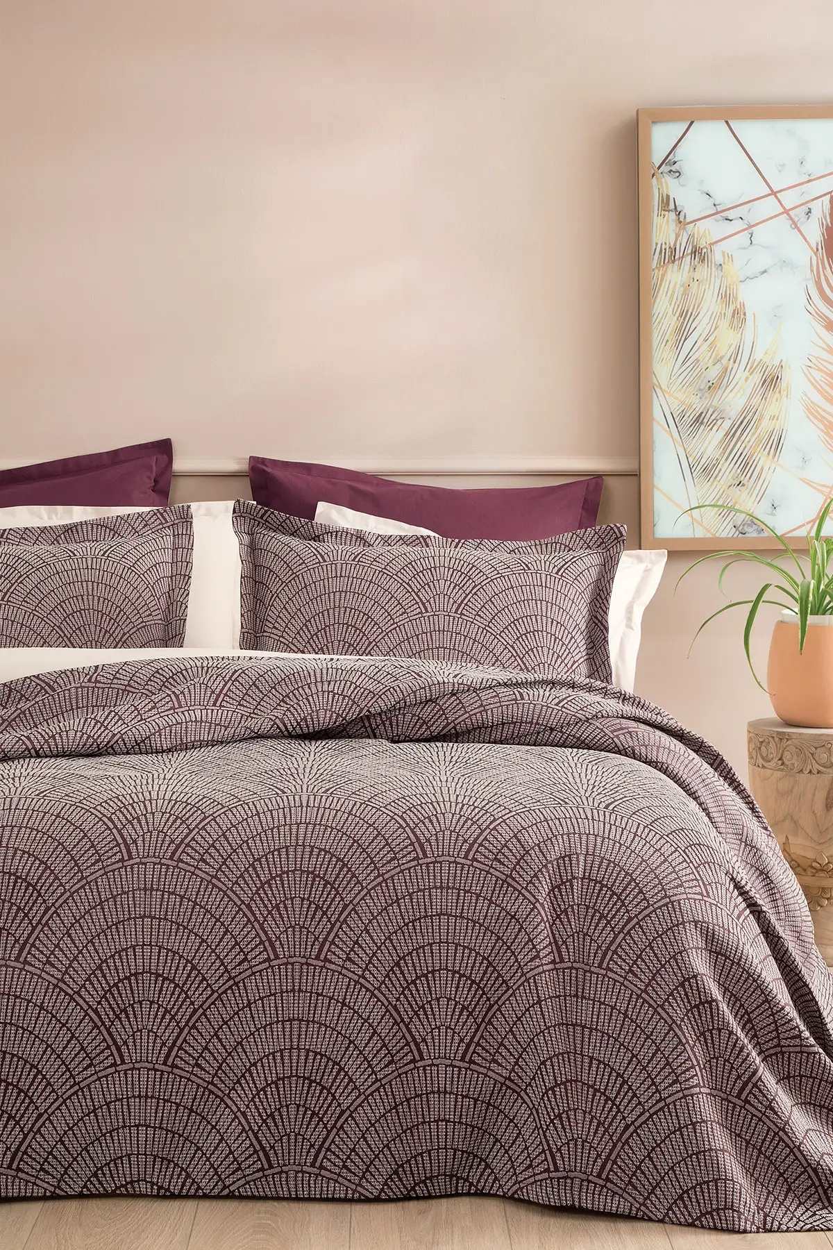 Sundae Double Bed Cover Set-Burgundy Cotton-Polyester 220x240 Çarşafsız Room Textile Home & Furniture
Sundae Double Bed Cover Set-Burgundy Cotton-Polyester 220x240 Çarşafsız Room Textile Home & Furniture