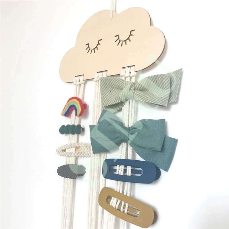 DIY Accessories Bag Princess Girl Hairpin Hairband Storage Pendant INS Nordic Style Solid Wood Cloud Baby Hairpin Holder
DIY Accessories Bag Princess Girl Hairpin Hairband Storage Pendant INS Nordic Style Solid Wood Cloud Baby Hairpin Holder