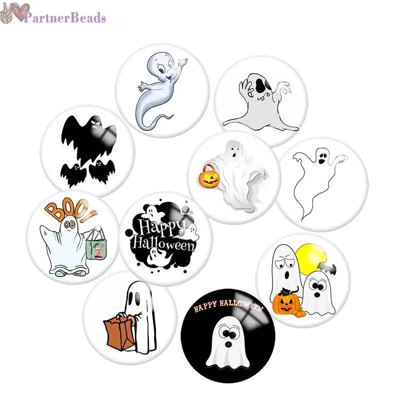 Halloween Round Photo Glass Cabochon Demo Flat Back Making Findings 20mm Snap Button N1401
Halloween Round Photo Glass Cabochon Demo Flat Back Making Findings 20mm Snap Button N1401