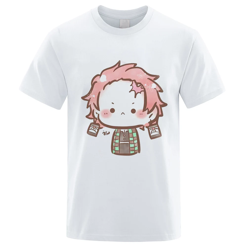 Забавная футболка CLOOCL из 100% хлопка, аниме мультяшная футболка с рассекающим демонов, мужская одежда с круглым вырезом в стиле хип-хоп, Азиат... 
Забавная футболка CLOOCL из 100% хлопка, аниме мультяшная футболка с рассекающим демонов, мужская одежда с круглым вырезом в стиле хип-хоп, Азиат...