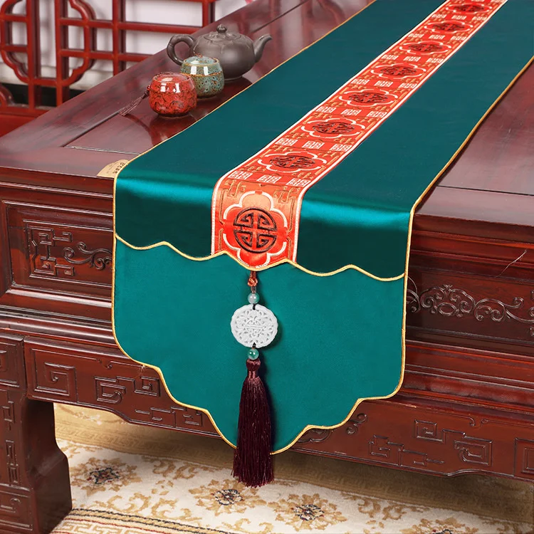 New Chinese Table Flag Simple Luxury Tea Table Strip Decoration Bed Tail Table Runner Tablecloth TV Cabinet Covering Cloth
New Chinese Table Flag Simple Luxury Tea Table Strip Decoration Bed Tail Table Runner Tablecloth TV Cabinet Covering Cloth