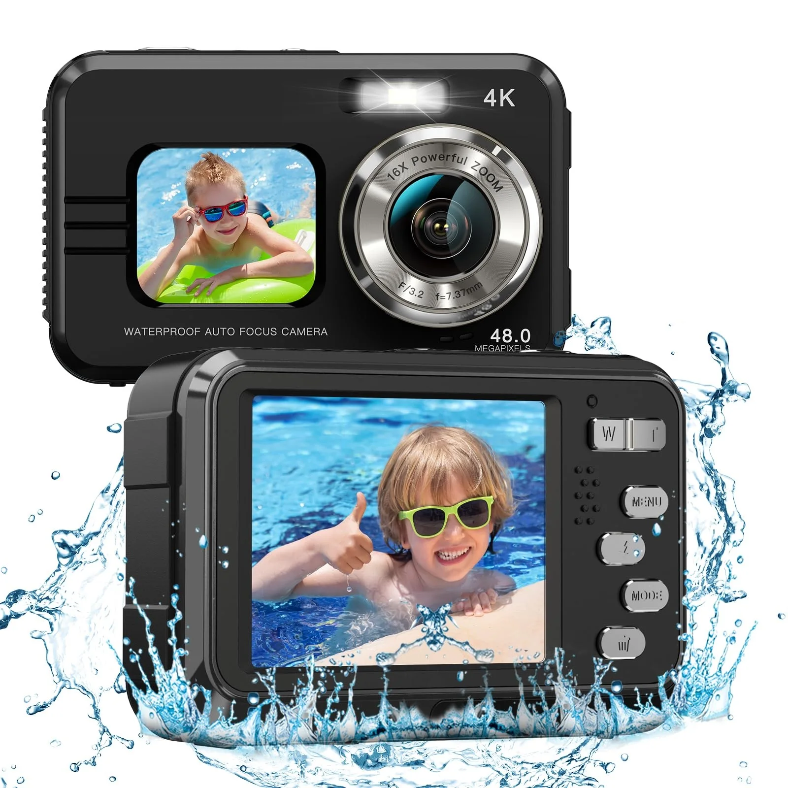 Professional Underwater Camera Digital Camera Waterproof 1080P Double Screen Camera Shockproof For Recording Action Cam Cameras
Professional Underwater Camera Digital Camera Waterproof 1080P Double Screen Camera Shockproof For Recording Action Cam Cameras