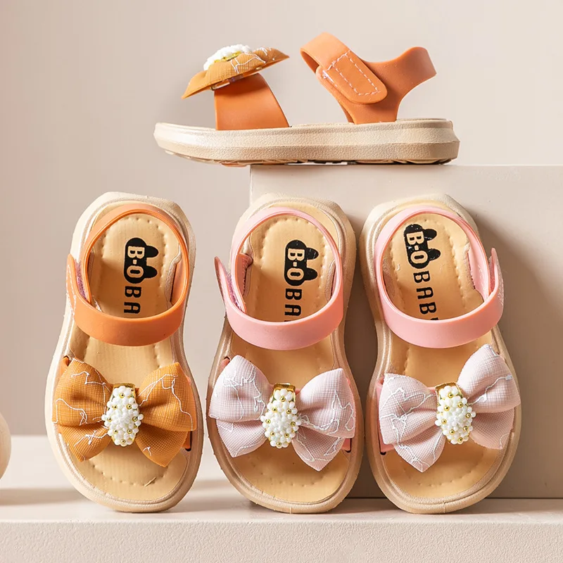 Summer Children's Girls Cute Bowknot Flower Fashion Sandals Breathable Non-Slip Sandals Beach Soft Kids Open Toe Flat Sandals
Summer Children's Girls Cute Bowknot Flower Fashion Sandals Breathable Non-Slip Sandals Beach Soft Kids Open Toe Flat Sandals