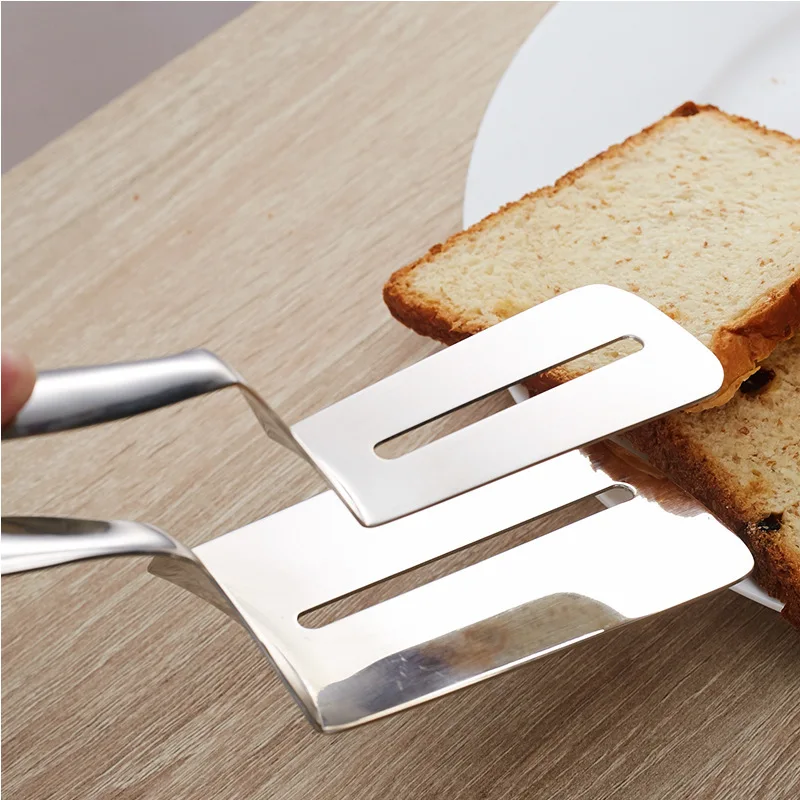 Stainless Steel Food Flipping Steak Clips 3-in-1 Multifunctional Cooking Tong Double Sided Spatula Spatula Tongs Clip Beefsteak
Stainless Steel Food Flipping Steak Clips 3-in-1 Multifunctional Cooking Tong Double Sided Spatula Spatula Tongs Clip Beefsteak