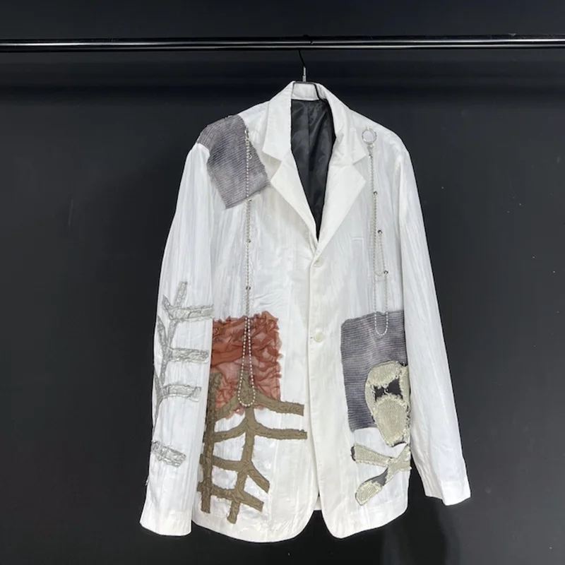 Пиджак мужской бархатный плиссированный, тонкий, 2024 оригинальный
Пиджак мужской бархатный плиссированный, тонкий, 2024 оригинальный