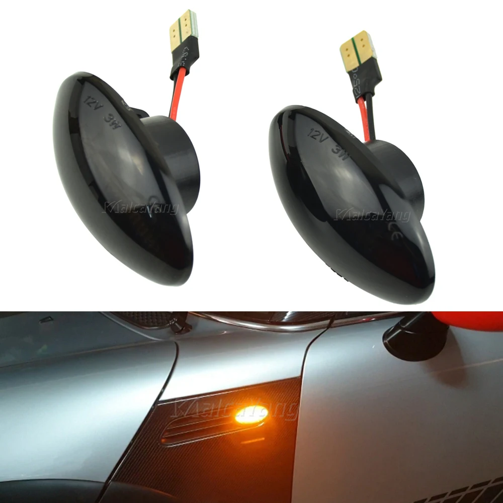 2x для BMW MINI Cooper R50 R52 R53 2002 2003 2004 2005 2006 2007 2008, Динамический светодиодный поворотный сигнал, боковой фонарь
2x для BMW MINI Cooper R50 R52 R53 2002 2003 2004 2005 2006 2007 2008, Динамический светодиодный поворотный сигнал, боковой фонарь