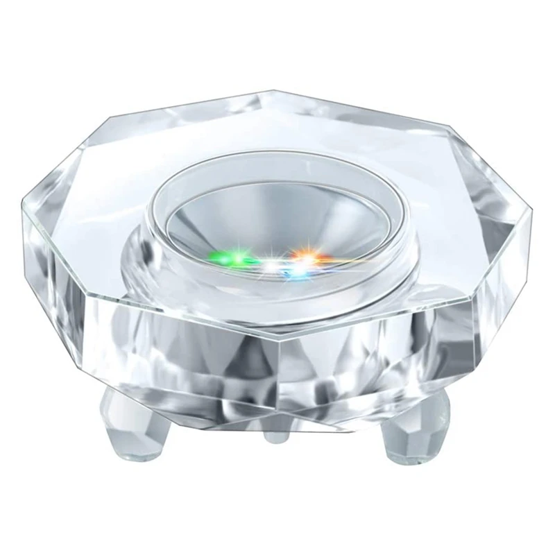 Crystal LED Light Base Multicolor Auto Flashing Pedestal Color Show Stand Lighted Display Plate With Flat Top Surface
Crystal LED Light Base Multicolor Auto Flashing Pedestal Color Show Stand Lighted Display Plate With Flat Top Surface