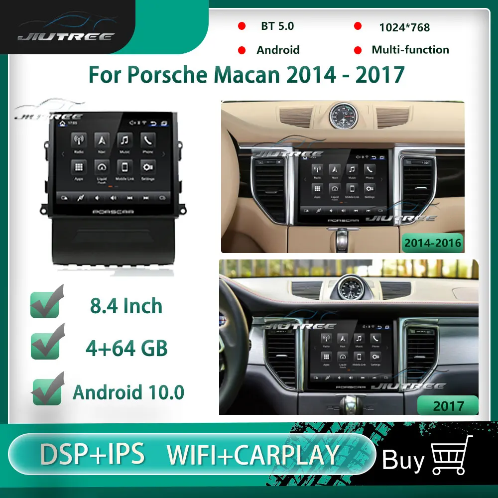 Автомобильный плеер Android 10,0 для Porsche Macan 2014 - 2017 IPS экран 8,4 дюймов мультимедийное радио GPS-навигация стерео головное устройство
Автомобильный плеер Android 10,0 для Porsche Macan 2014 - 2017 IPS экран 8,4 дюймов мультимедийное радио GPS-навигация стерео головное устройство