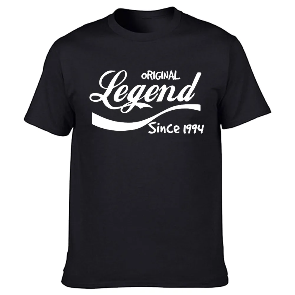 Fashion Legend Since 1994 T-Shirt Funny Birthday Gift Top Dad Husband Brother Cotton Tshirt Men Clothing Tops Tees
Fashion Legend Since 1994 T-Shirt Funny Birthday Gift Top Dad Husband Brother Cotton Tshirt Men Clothing Tops Tees
