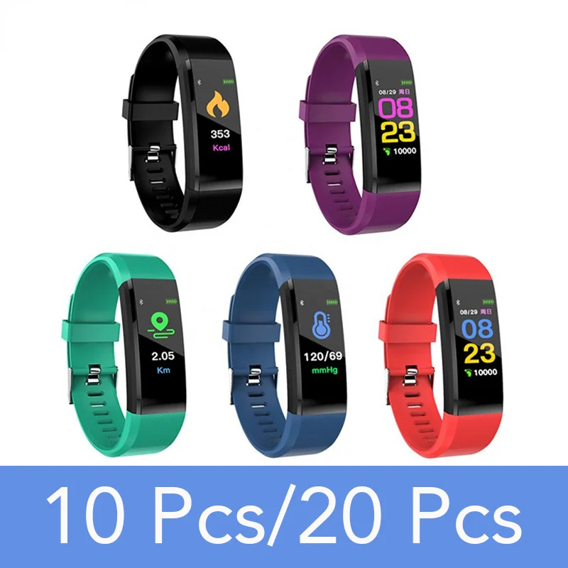 Wholesale 115 Plus Smart Watch Bluetooth Smart Bracelet Fitness Tracker Smartwatch For Android/IOS 10 Pcs/20 Pcs Free shipping
Wholesale 115 Plus Smart Watch Bluetooth Smart Bracelet Fitness Tracker Smartwatch For Android/IOS 10 Pcs/20 Pcs Free shipping