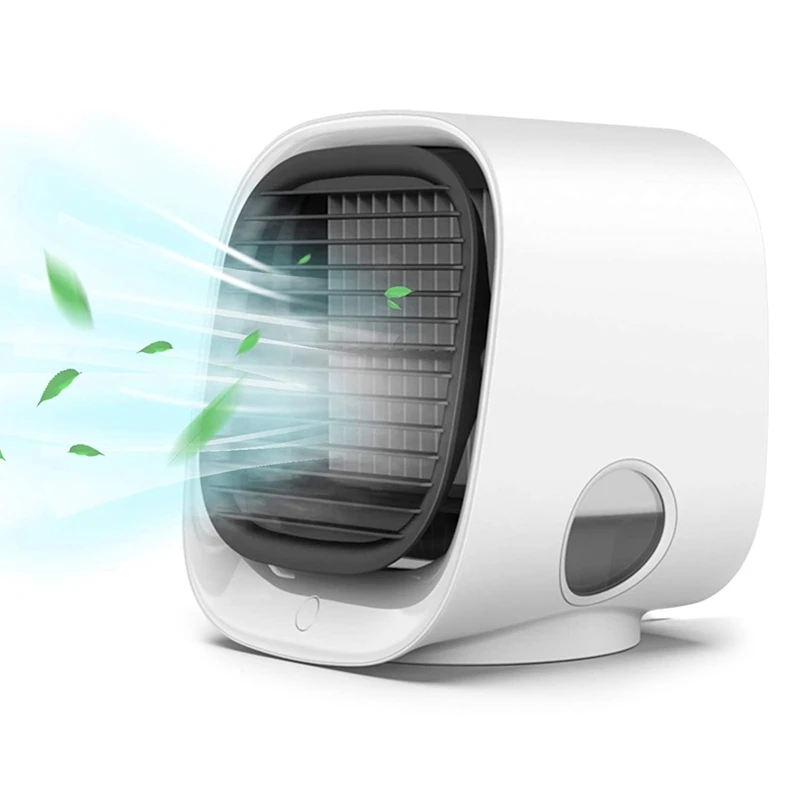 Portable Air Conditioner USB Fan, Personal Air Cooler, Rechargeable Evaporative MINI Air Cooler, for Home,Office,White
Portable Air Conditioner USB Fan, Personal Air Cooler, Rechargeable Evaporative MINI Air Cooler, for Home,Office,White