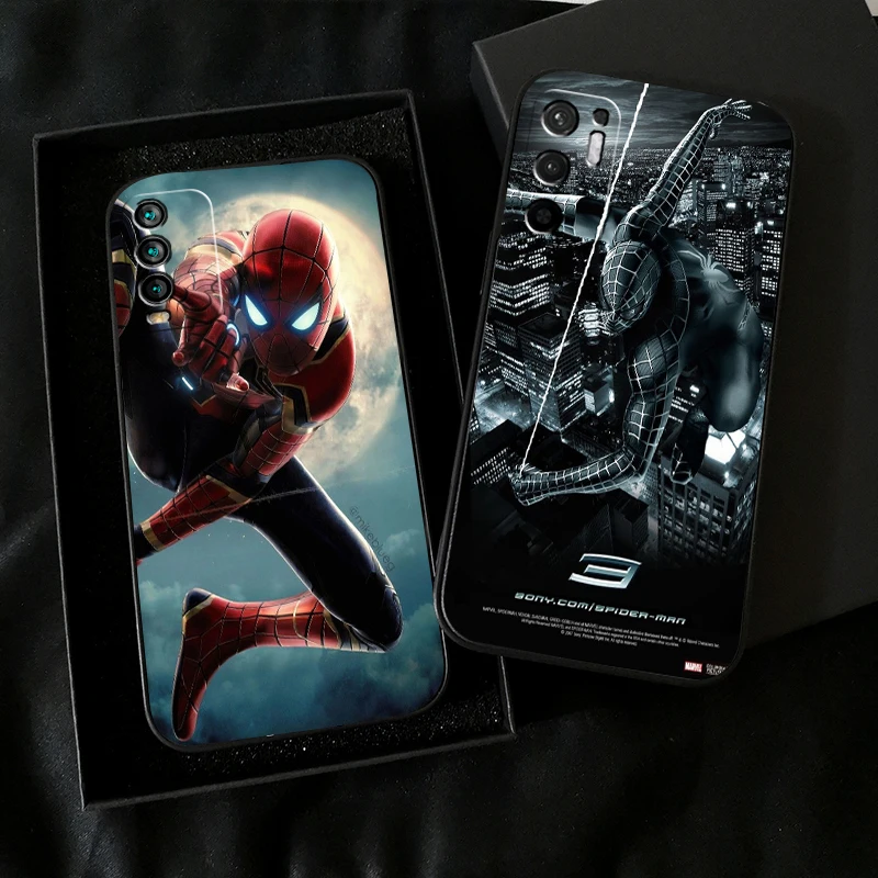 Avengers Spiderman For Xiaomi Redmi Note 11 11S 11T 10 10S 10T 9 9S 5G Phone Case For Redmi 10 9 9T 9A 9C Coque Liquid Silicon
Avengers Spiderman For Xiaomi Redmi Note 11 11S 11T 10 10S 10T 9 9S 5G Phone Case For Redmi 10 9 9T 9A 9C Coque Liquid Silicon