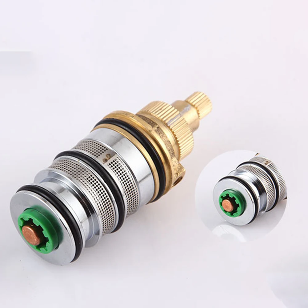1*thermostatic Shower Cartridge Brass Replacement Cartridge Shower Mixer Valve Bar (Only For Thermostatic Faucet)2022 NEW
1*thermostatic Shower Cartridge Brass Replacement Cartridge Shower Mixer Valve Bar (Only For Thermostatic Faucet)2022 NEW