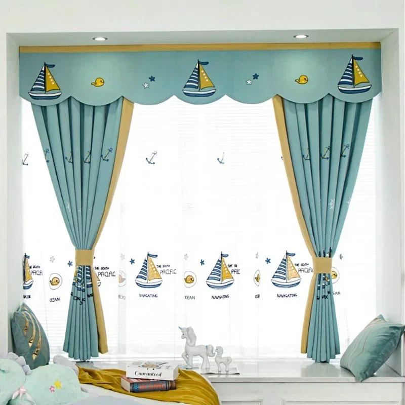 

20455-XZ-градиентная Цветовая Печать Вуаль в скандинавском стиле серые окна современные занавески для гостиной Тюль прозрачная ткань Rideaux