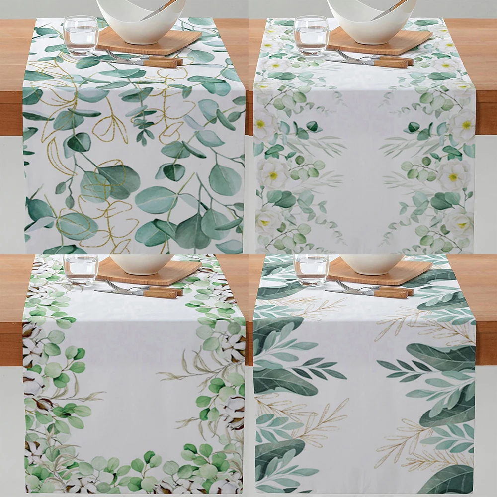 Настольная дорожка из эвкалипта на весну и лето, зеленый стол с зелеными листьями, декоративный праздничный декор для вечеринки
Настольная дорожка из эвкалипта на весну и лето, зеленый стол с зелеными листьями, декоративный праздничный декор для вечеринки