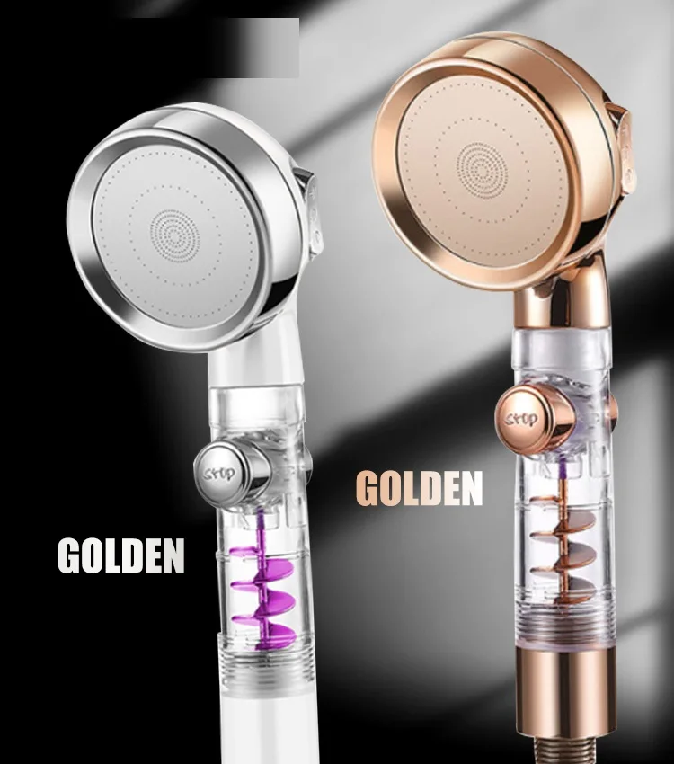 3 Mode Turbo Shower Head Water Saving Flow Adjust With Small Fan Filter ABS Rain High Pressure spray Nozzle Bathroom Accessories
3 Mode Turbo Shower Head Water Saving Flow Adjust With Small Fan Filter ABS Rain High Pressure spray Nozzle Bathroom Accessories