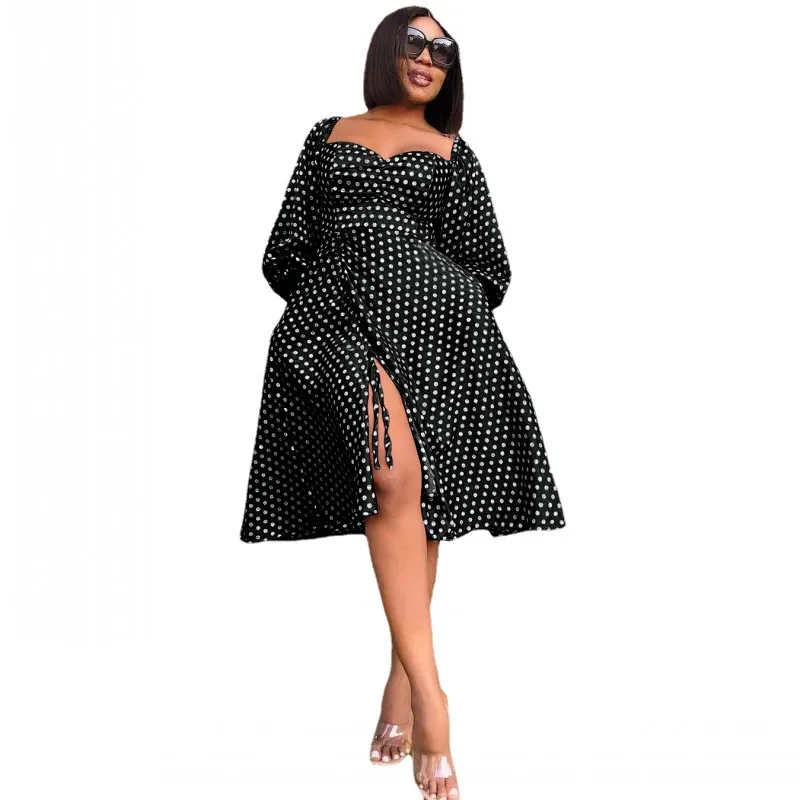 Empire A Line Dress Women Puff Sleeve Square Collar Corset Robe 2022 Fashion New Dot Print Vintage Elegant Chic Party Dress Gown
Empire A Line Dress Women Puff Sleeve Square Collar Corset Robe 2022 Fashion New Dot Print Vintage Elegant Chic Party Dress Gown