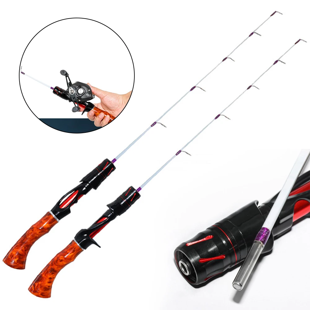 63cm Mini Winter Ice Fishing Rod Portable River Shrimp Carp Fishing Pole Tackle Pesca Fishing Rod Tools New
63cm Mini Winter Ice Fishing Rod Portable River Shrimp Carp Fishing Pole Tackle Pesca Fishing Rod Tools New