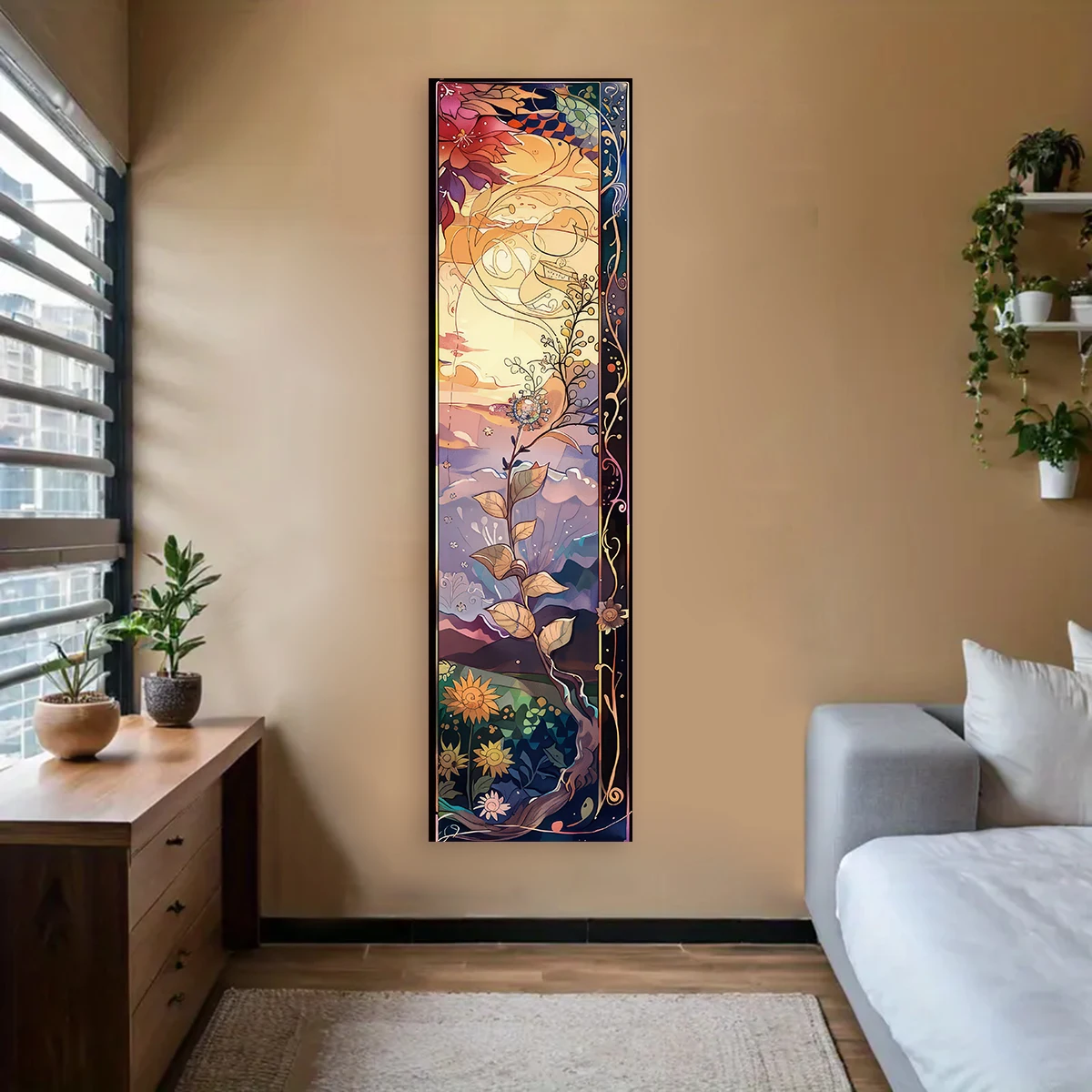 LVJIA Пейзажный гобелен из полиэстера
LVJIA Пейзажный гобелен из полиэстера