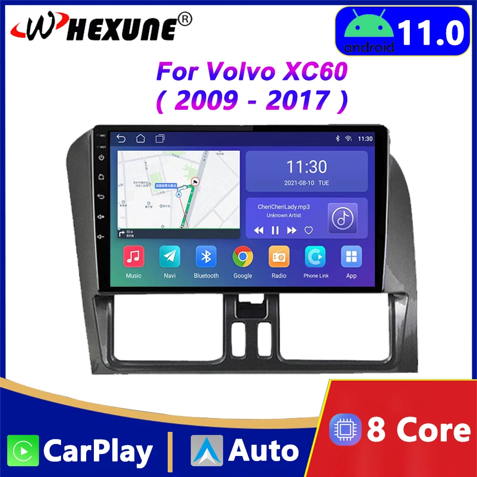 Автомагнитола для Volvo XC60 2009 2010 2011 2012 2013 2014 2016 2017, мультимедийный видеоплеер с GPS-навигацией, стерео, Android авто
Автомагнитола для Volvo XC60 2009 2010 2011 2012 2013 2014 2016 2017, мультимедийный видеоплеер с GPS-навигацией, стерео, Android авто