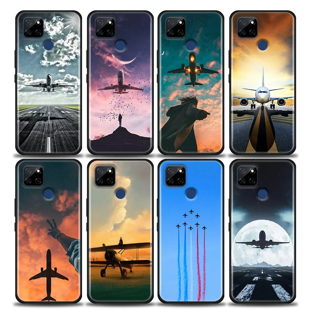 Phone Case for Realme Q2 C20 C21 V15 8 Case C25 GT V13 5G X7 Pro Ultra C21Y Silicone Cover Aircraft Plane Airplane Travel
Phone Case for Realme Q2 C20 C21 V15 8 Case C25 GT V13 5G X7 Pro Ultra C21Y Silicone Cover Aircraft Plane Airplane Travel