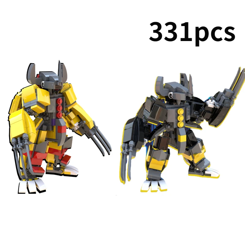 MOC Digimon мультяшный креативный сборный строительный блок модель ручной работы детская настольная игрушка украшение подарок на день рождения
MOC Digimon мультяшный креативный сборный строительный блок модель ручной работы детская настольная игрушка украшение подарок на день рождения