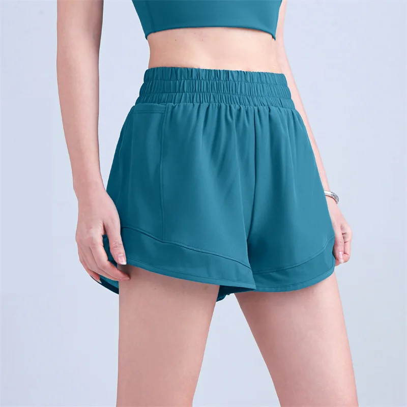 Luluwomen Fitness High Waist Yoga Shorts Side Pocket Sports Shorts Mesh Panel Quick Dry Healthy Leggings Gym Workout Sportswear
Luluwomen Fitness High Waist Yoga Shorts Side Pocket Sports Shorts Mesh Panel Quick Dry Healthy Leggings Gym Workout Sportswear