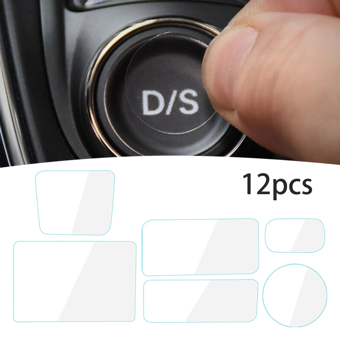 2 Sets Clear Car Central Gear Shift Button Switch Panel Thin Film Protect Sticker Fit For Acura RDX 2019 2020 2021
2 Sets Clear Car Central Gear Shift Button Switch Panel Thin Film Protect Sticker Fit For Acura RDX 2019 2020 2021