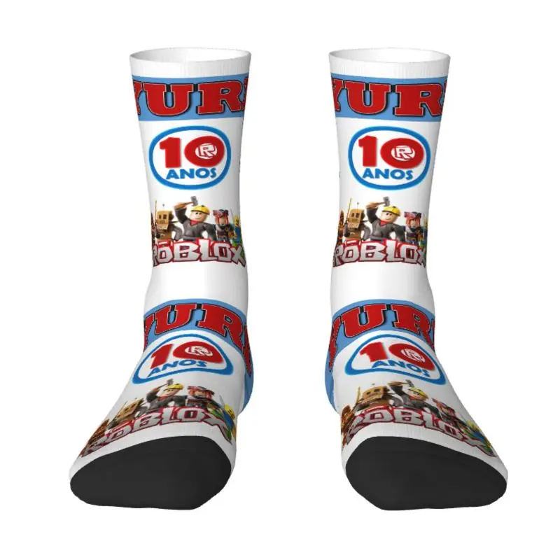Fashion Printing Robot Robloxs Socks for Women Men Stretch Summer Autumn Winter Anime Cartoon Game Crew Socks
Fashion Printing Robot Robloxs Socks for Women Men Stretch Summer Autumn Winter Anime Cartoon Game Crew Socks