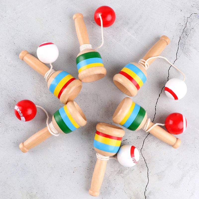 Kids Anti Stress Safe Simple Wooden Bilboquet Cup and Ball Preschool Educational Toys for Children Outdoor Funny Games
Kids Anti Stress Safe Simple Wooden Bilboquet Cup and Ball Preschool Educational Toys for Children Outdoor Funny Games